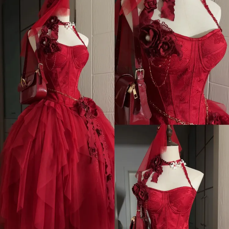 【The cross】人生红裙 小裙子二批次定金（拍下发邀请函）