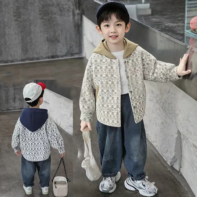 【380克高克重】男童春秋新款外套长袖帅气中小童韩版外套潮