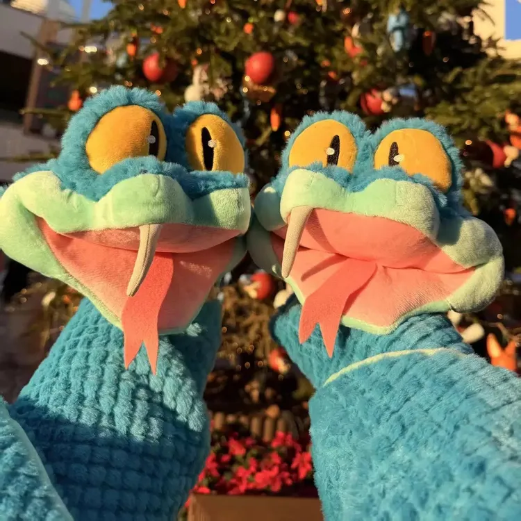 小红薯同款盖勒搞怪毛绒围巾卡通可爱冬季加厚保暖护耳围脖防寒冻