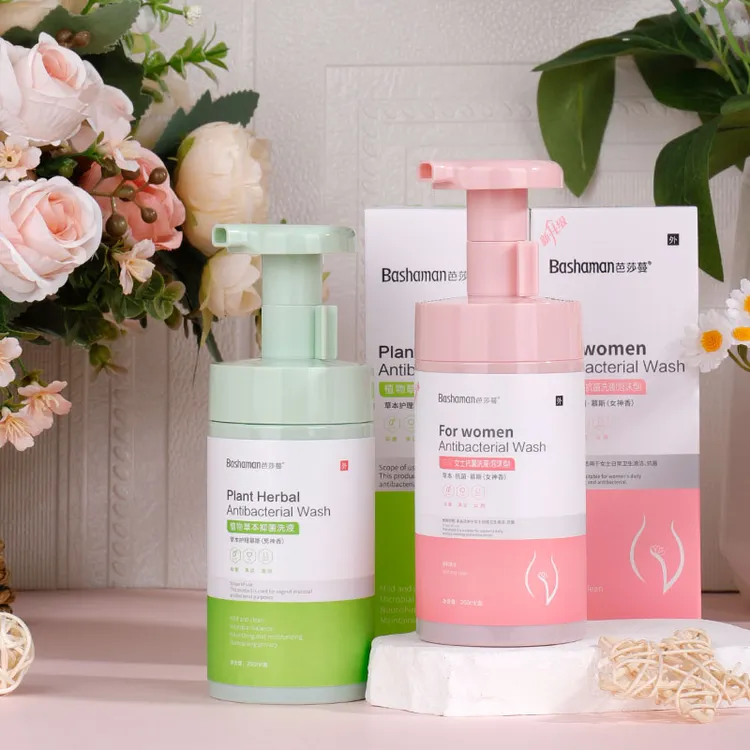 【芭莎蔓】男士女士草本护理慕斯 清洁抑菌保养私处洗液 200ml/盒