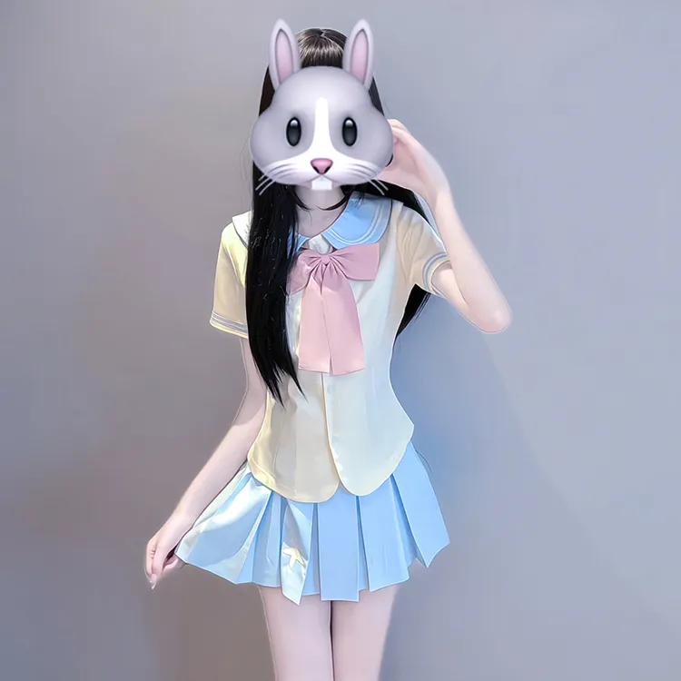 【椿日和】川海阁原创JK制服套装收腰衬衫水手服女学院风夏季短袖