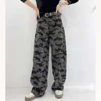 28060新款迷彩工装裤时尚百搭显瘦