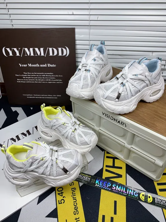 欧货气垫厚底增高老爹鞋女2025春季新款小个子舒适时尚休闲运动鞋