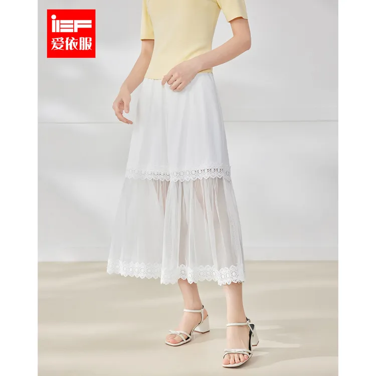 IEF/爱依服2025新款夏季梭织单裙