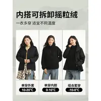 热风2025年秋季新款女士户外三合一外套F07W25702