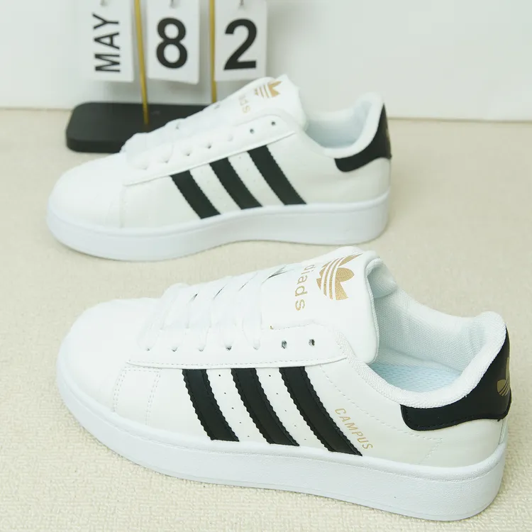 秋季新款贝壳头小白鞋男休闲板鞋时尚百搭运动潮鞋轻便男士休闲鞋