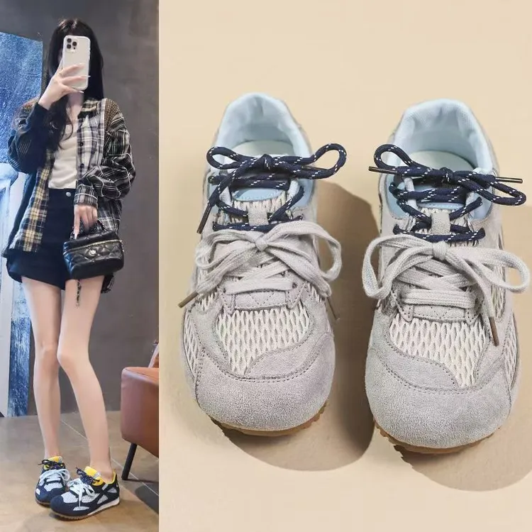 爆款娃娃头德训阿甘女鞋