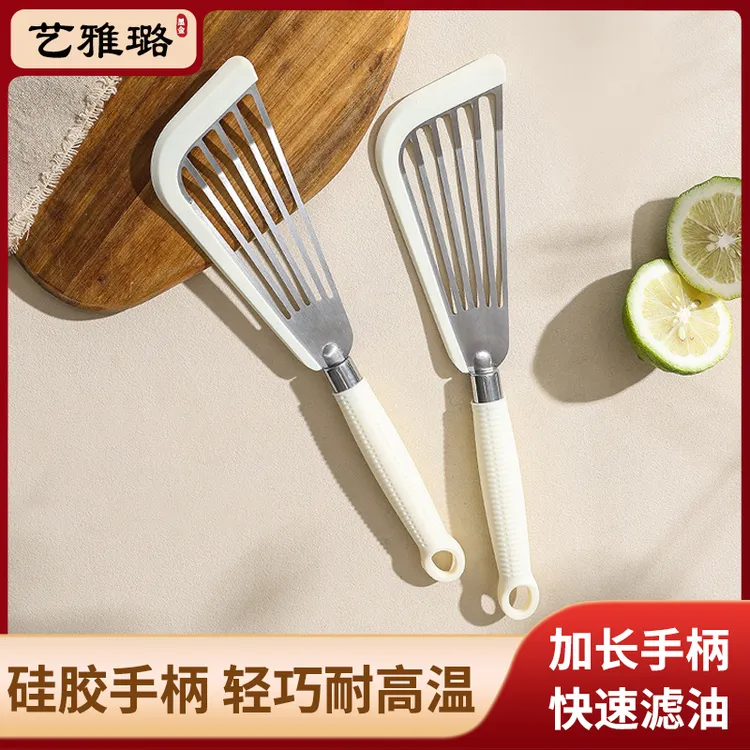 艺雅璐炒菜铲子硅胶锅铲不粘锅专用家用煎鱼煎饼煎牛排蝴蝶铲煎铲