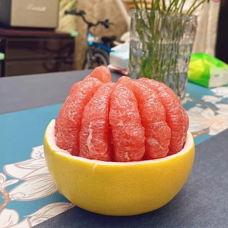 福建琯溪红肉蜜柚薄皮红心柚甜蜜酸甜新鲜原产地平和蜜柚现摘现发