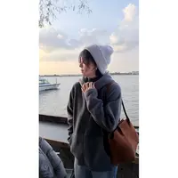 苏安家｜“零压卫衣”含棉摇粒绒抗静电抗风品牌面料连帽卫衣外套