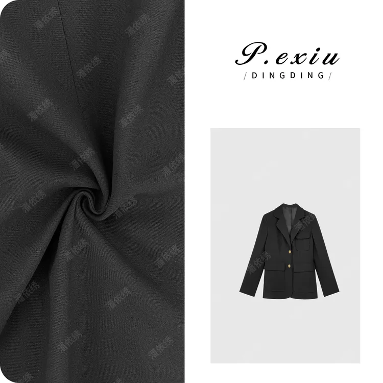 PanYiXiu/潘依绣羊-毛-简约高级韩系氛围感西装 W-62376