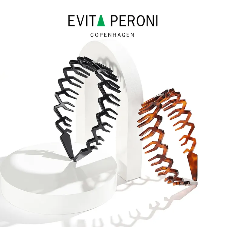 Evita Peroni/依慧达经典皇冠简约百搭时尚气质知性温柔发箍DB