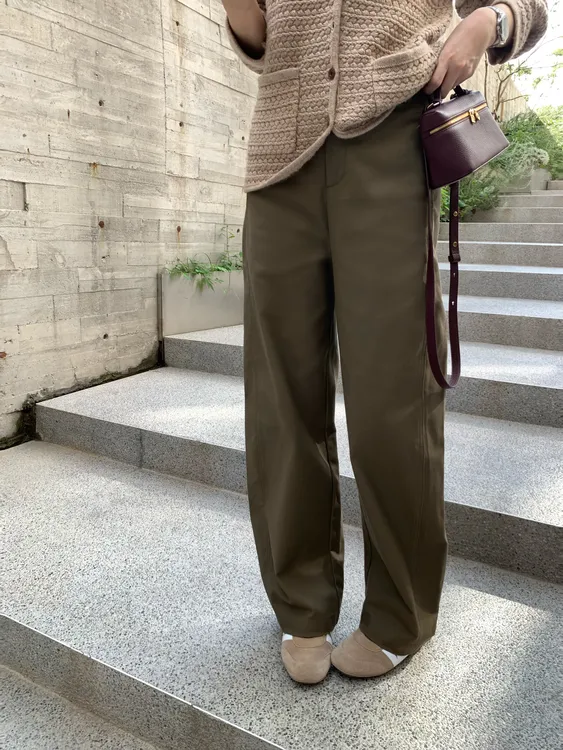BIG WHITE REMADE“简约格调”70进口匹马棉+28莱赛尔休闲裤P8264