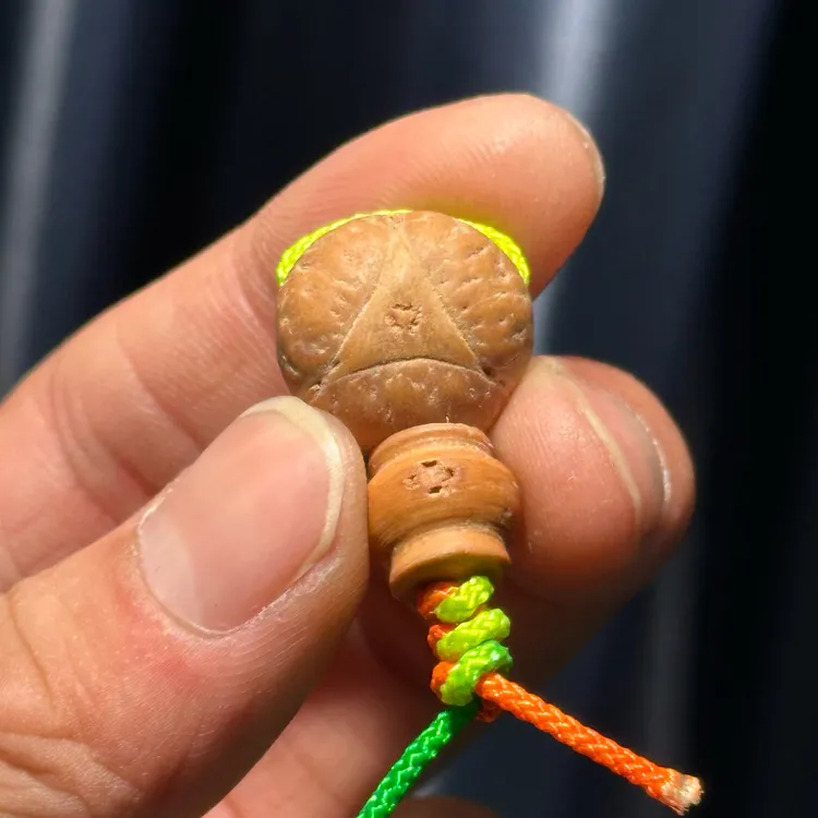 文玩核桃珠串尼泊尔龙眼麒麟眼三通 款式可选