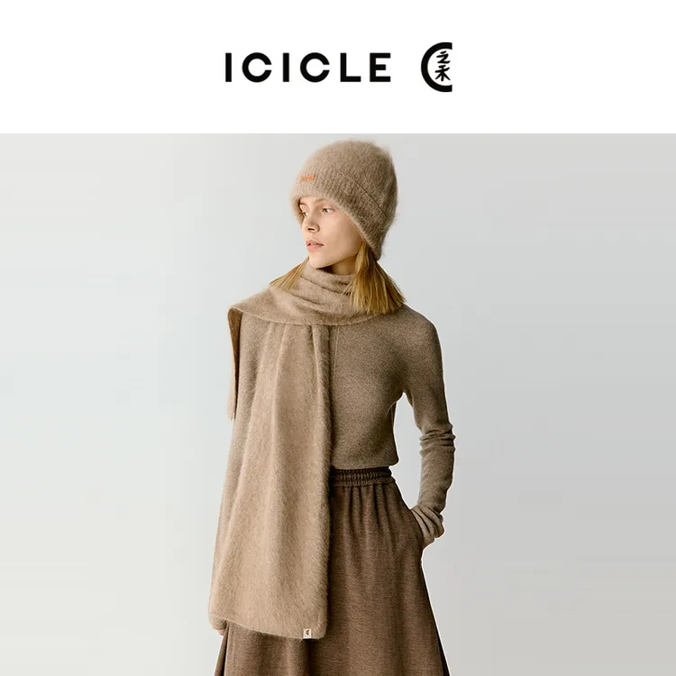 【9.26上新】ICICLE之禾25早秋新品羊绒围巾3152