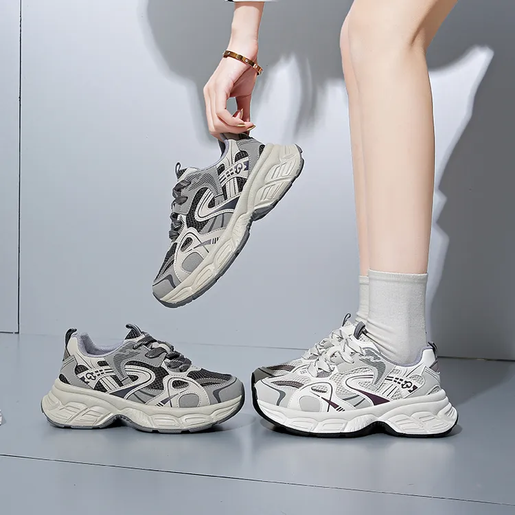 DIETIYA/蝶缇娅【精品老爹鞋】2025春款厚底时尚百搭潮流运动休闲鞋