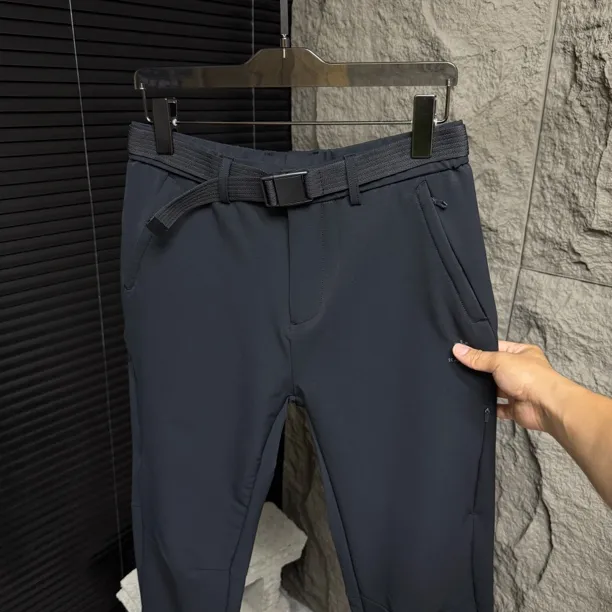 秋季爆款户外软壳裤百搭直筒冲锋裤8919