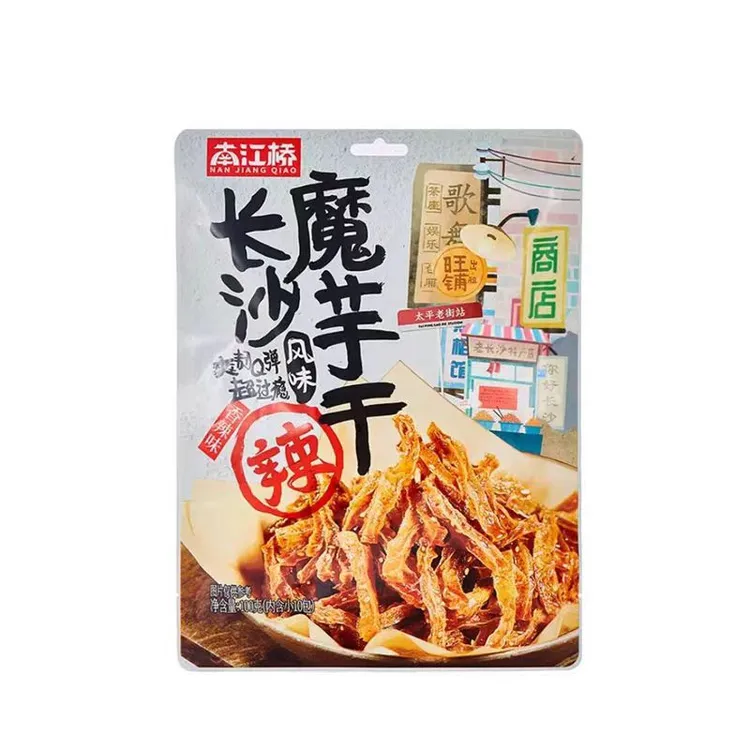 南江桥长沙魔芋干湖南特产休闲麻辣即食小零食劲道魔芋爽香辣小吃