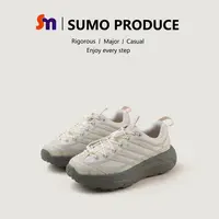 素陌男女同款运动休闲鞋户外登山鞋复古缓震厚底增高慢跑鞋88025