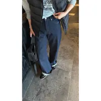 苏安家｜“贵贵单宁”定染靛蓝单宁高品质防褪色纯棉无弹显瘦牛仔裤