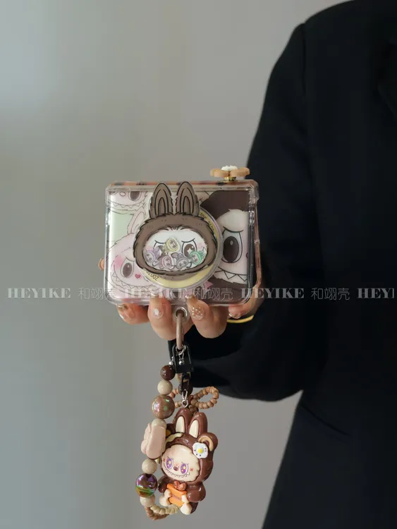 磁吸支架适用华为purax手机壳可爱潮玩精灵阔折叠mixflip2包中轴