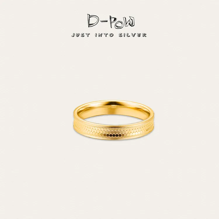 灯小炮 铜合金戒指 龙鳞戒指（8784）