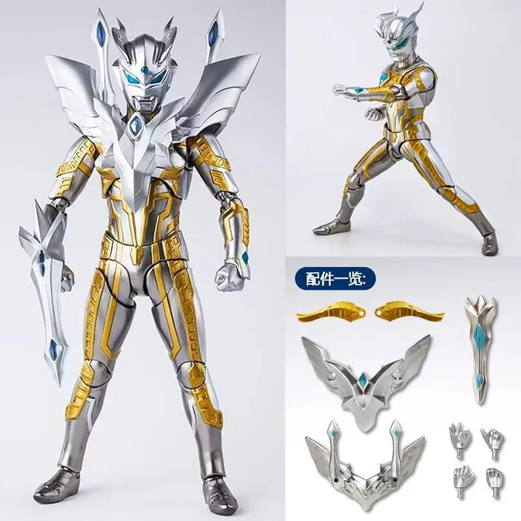 闪耀塞罗奥特曼玩具变身器手办关节超可动人偶男孩节日生日礼物