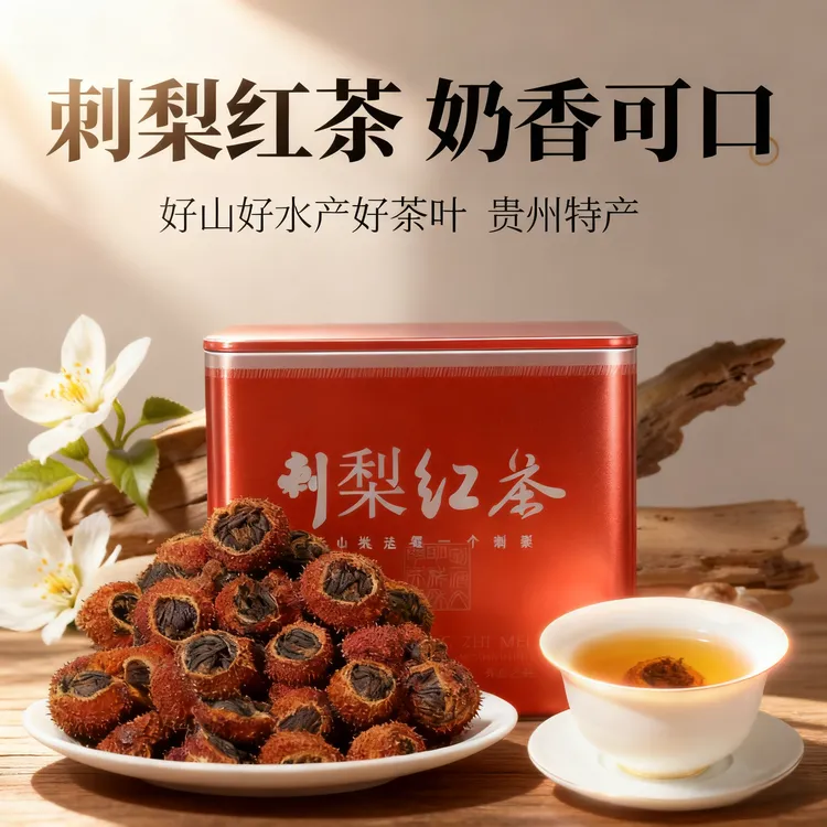 【刺梨红茶】碧匀·贵州2025野生刺梨红茶维C红茶手工制作