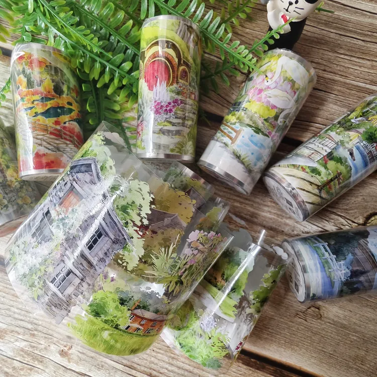 可自己搭配的小白新手造景包 包贴会 造景胶带入坑必备 手帐素材