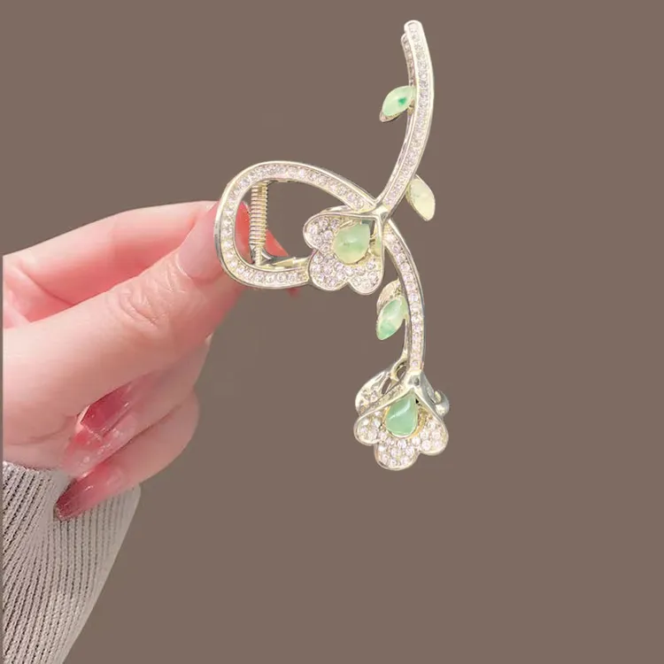 2025新款鲨鱼夹盘发夹法式发夹女少女风气质国风发饰小众满分礼物