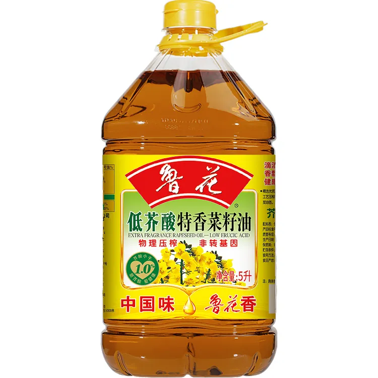 鲁花低芥酸特香菜籽油5L*1