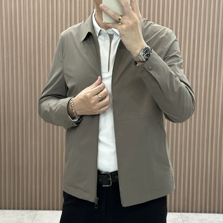 【永墨亦】时尚简约翻领夹克外套高级感商务男装欧若风行政夹克001