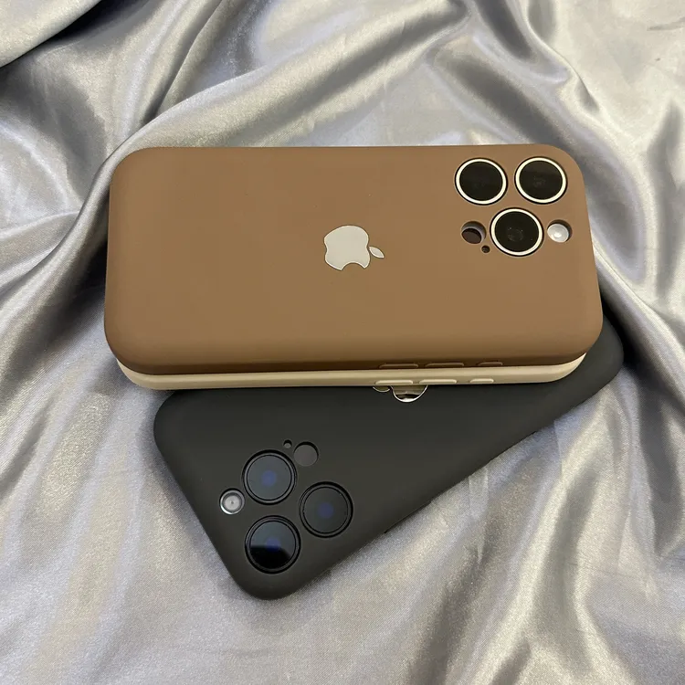 肤感纯色肥皂适用苹果16promax手机壳一体iPhone15高级17时尚13女