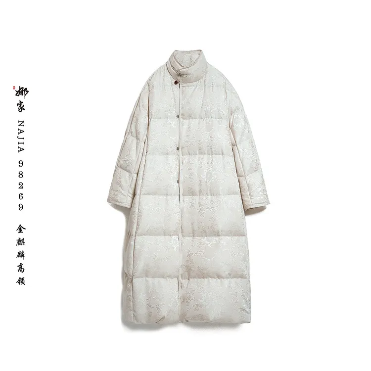 娜家金丝正绢鹅绒大棉服NJSM（98269）