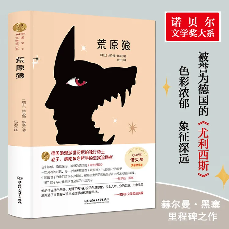 荒原狼 正版原著贝尔文学奖书系名家名译世界文学青少年课外阅读