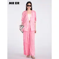 【达人专属】名媛风休闲西装两件套R5AT1863