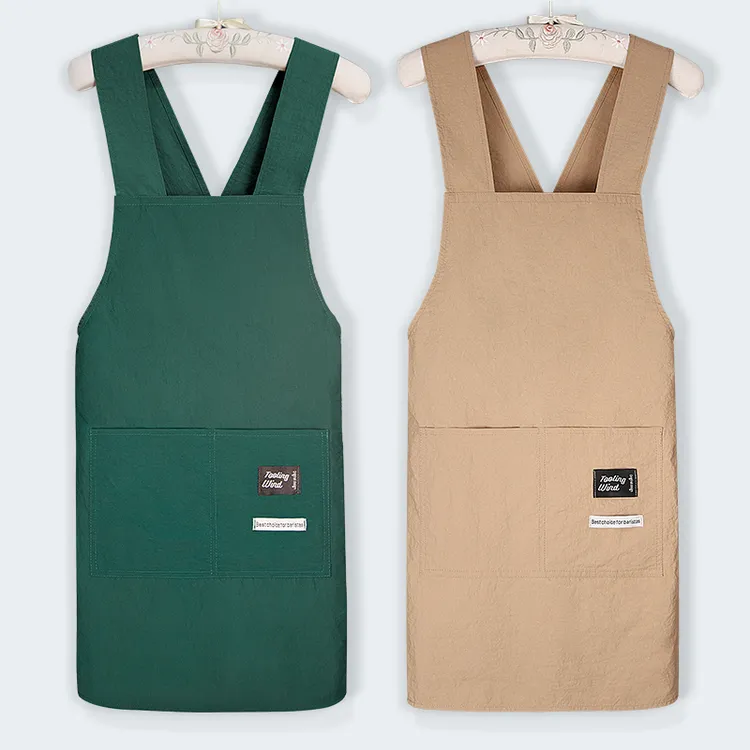 2025新款防水围裙轻便透气好打理厨房专用居家好物上班工作服