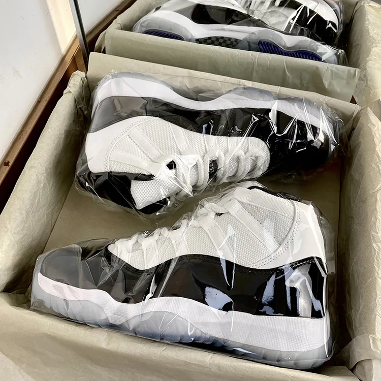【高品质】aj11官方正版经典高帮康扣魔王2025新款运动篮球男鞋莆田