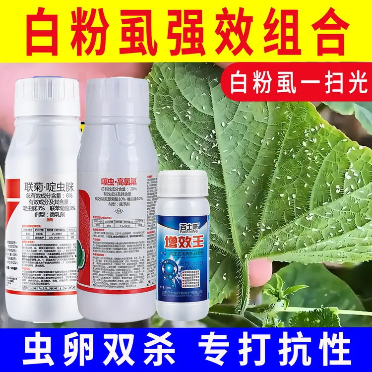 白粉虱专用杀虫剂果树辣椒黄瓜蔬菜植物蚜虫蓟马跳甲农用杀虫剂