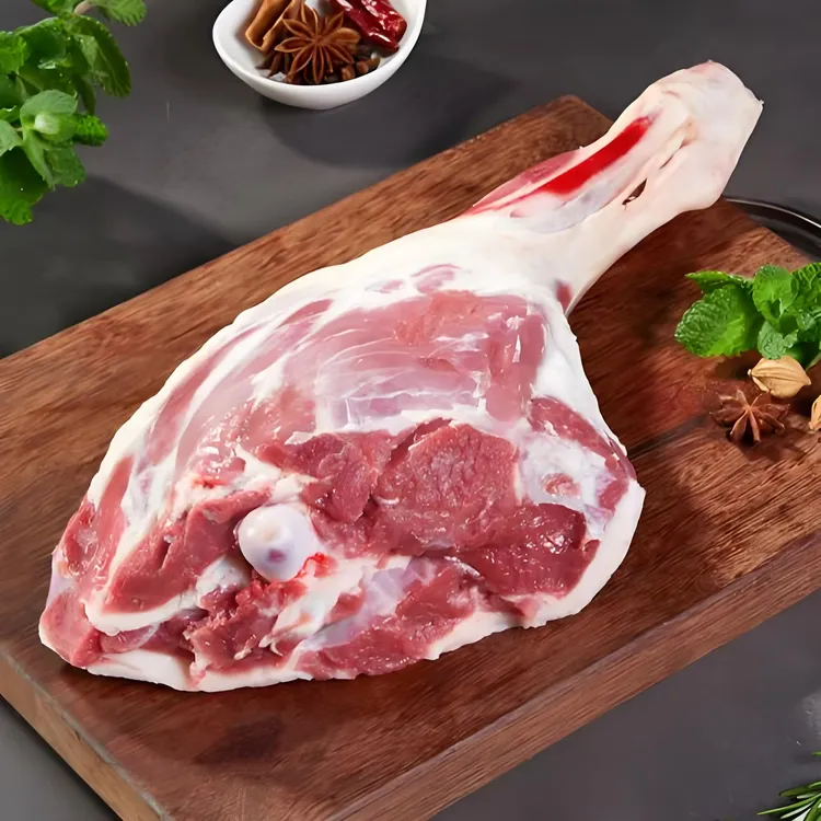 【纯山羊】羊腿【整只‘重量不够羊腿肉来凑】顺丰包邮【四斤起拍】