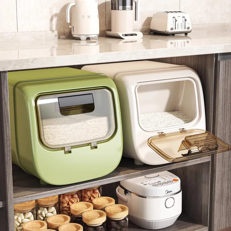 米桶家用2025新款防虫防潮食品级密封面粉储存罐大米储存容器米缸