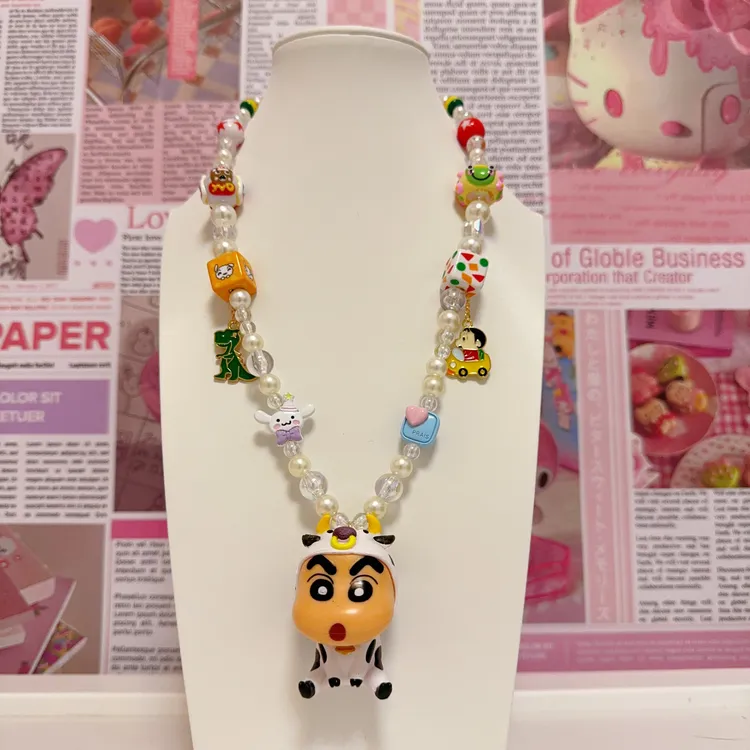 时尚可爱卡通DIY手作项链一物一拍默认微瑕