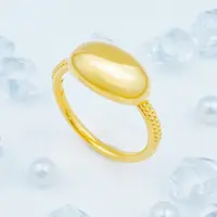 【国潮】足金999 亮面松果戒指 1.66 11圈口