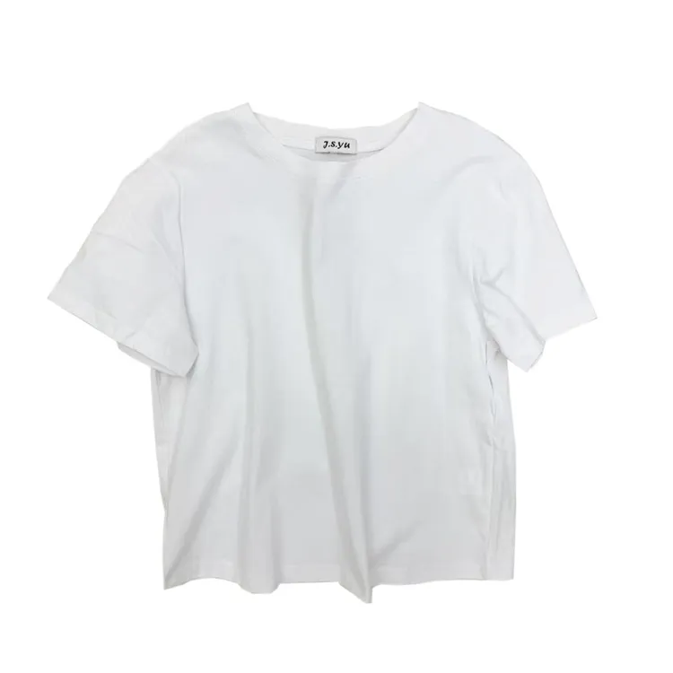 短袖T恤休闲女款纯色夏季