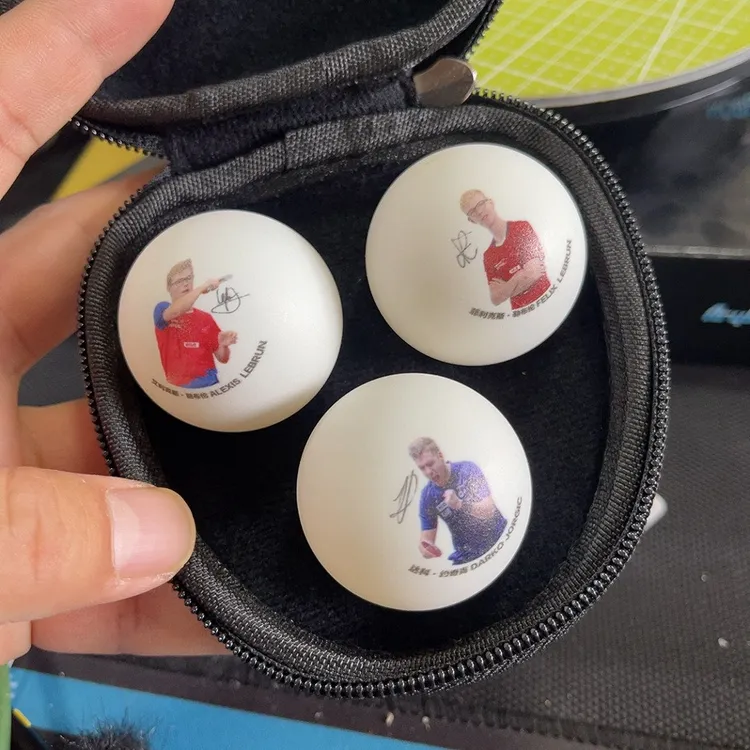 新款三角乒乓球收纳球包硬质便携式