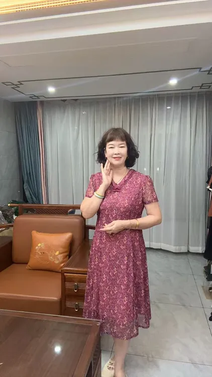 2706夏季新款妈妈装连衣裙