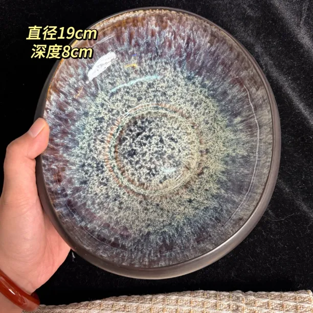 522窑变不会规则汤碗(不参与组合)