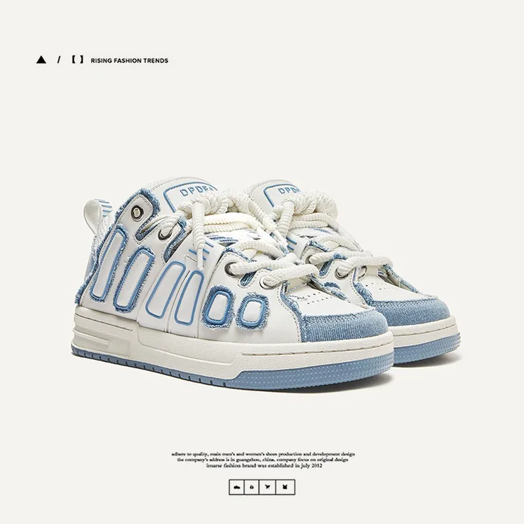 林太伦原创国潮设计师款男鞋子潮鞋街头潮流板鞋面包鞋男女情侣鞋