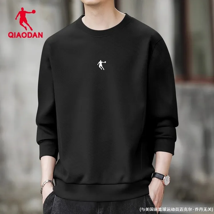 乔丹旗舰圆领卫衣男装2025秋冬新款宽松品牌正品运动卫衣爆款时尚