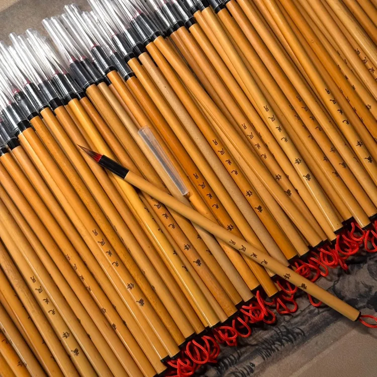 【藏锋】初学者书法专用兼毫瘦金体小楷行书毛笔出锋1.8口径0.5